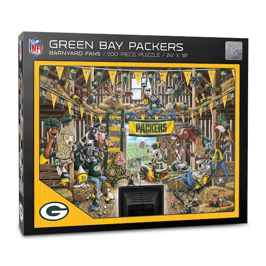 NFL Barnyard Fans 500 Piece Puzzle By Youthefan in Green Bay Packers | 18" x 24" | Michaels®
